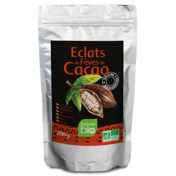 Eclats de fèves de cacao RACINES BIO 200 g