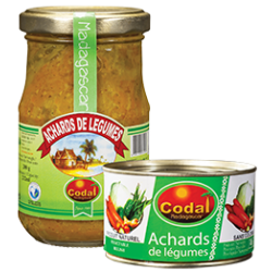 Achards de legumes CODAL 130 g {attributes}